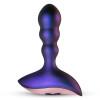 Анальная вибропробка с дистанционным пультом EasyToys фиолетовая, 12.1 см х 3.1 см фото №1 — секс игрушки: Украина, NO TABOO