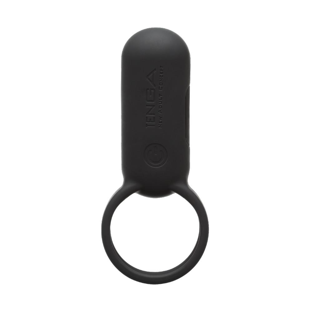 Эрекционное кольцо для члена Tenga SVR с вибрацией, черное, 1.6 × 3.8 × 9 см фото №0 — секс игрушки: Украина, NO TABOO