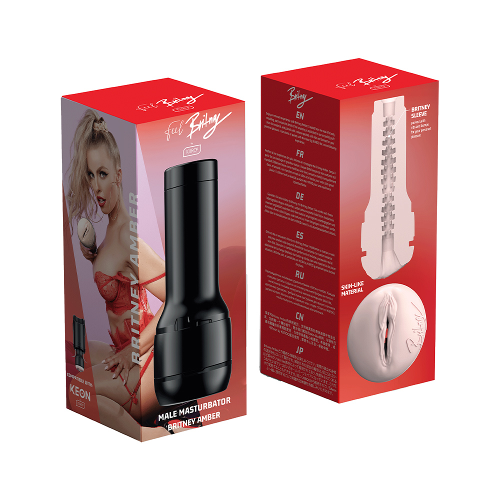 Реалистичный мастурбатор-вагина Kiiroo FeelBritney из киберкожи, 22 см х 8.4 см фото №0 — секс игрушки: Украина, NO TABOO