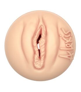 Реалистичный мастурбатор-вагина Kiiroo FeelAlexis из киберкожи, 22 см х 8.4 см - No Taboo
