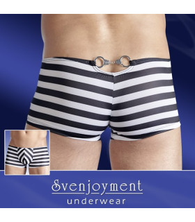 Боксёры-зебра сзади мини наручники Svenjoymen XL - No Taboo