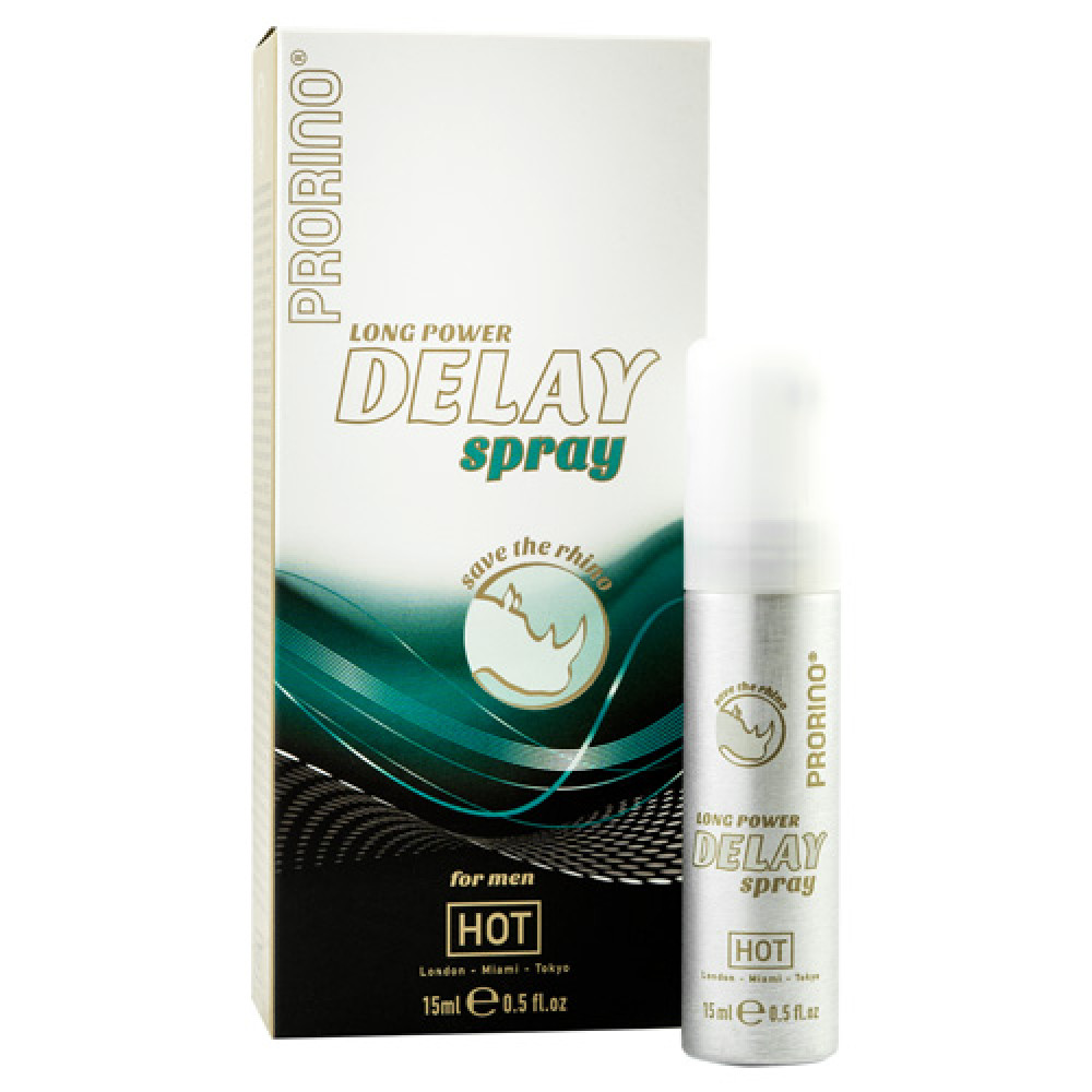 Спрей для продления эрекции Prorino long power Delay Spray, 15 мл, фото №0 — секс шоп Украина, NO TABOO