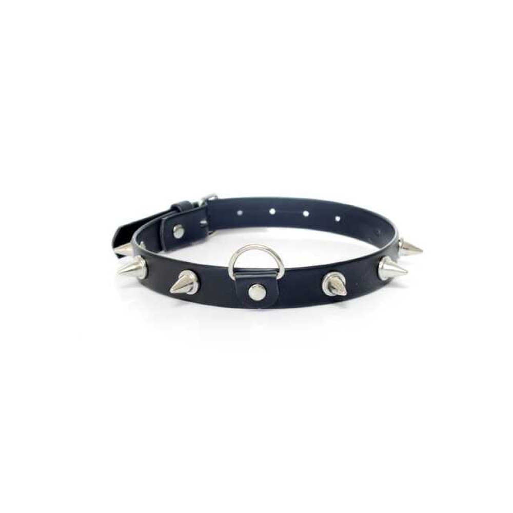 Ошейник Fetish Boss Series Collar с шипами, 2см , фото №0 — секс шоп Украина, NO TABOO