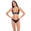Комплект New In Town Bra Set черный, S/M, фото №1 — секс шоп Украина, NO TABOO