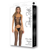 Комбинезон эротический с трусиками Rene Rofe ALL NIGHT, чорный, One Size, фото №2 — секс шоп Украина, NO TABOO