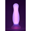 Анальная пробка Dream Toys Radiant светится в темноте, розовая, 14.5 х 3.5 см фото №2 — секс игрушки: Украина, NO TABOO