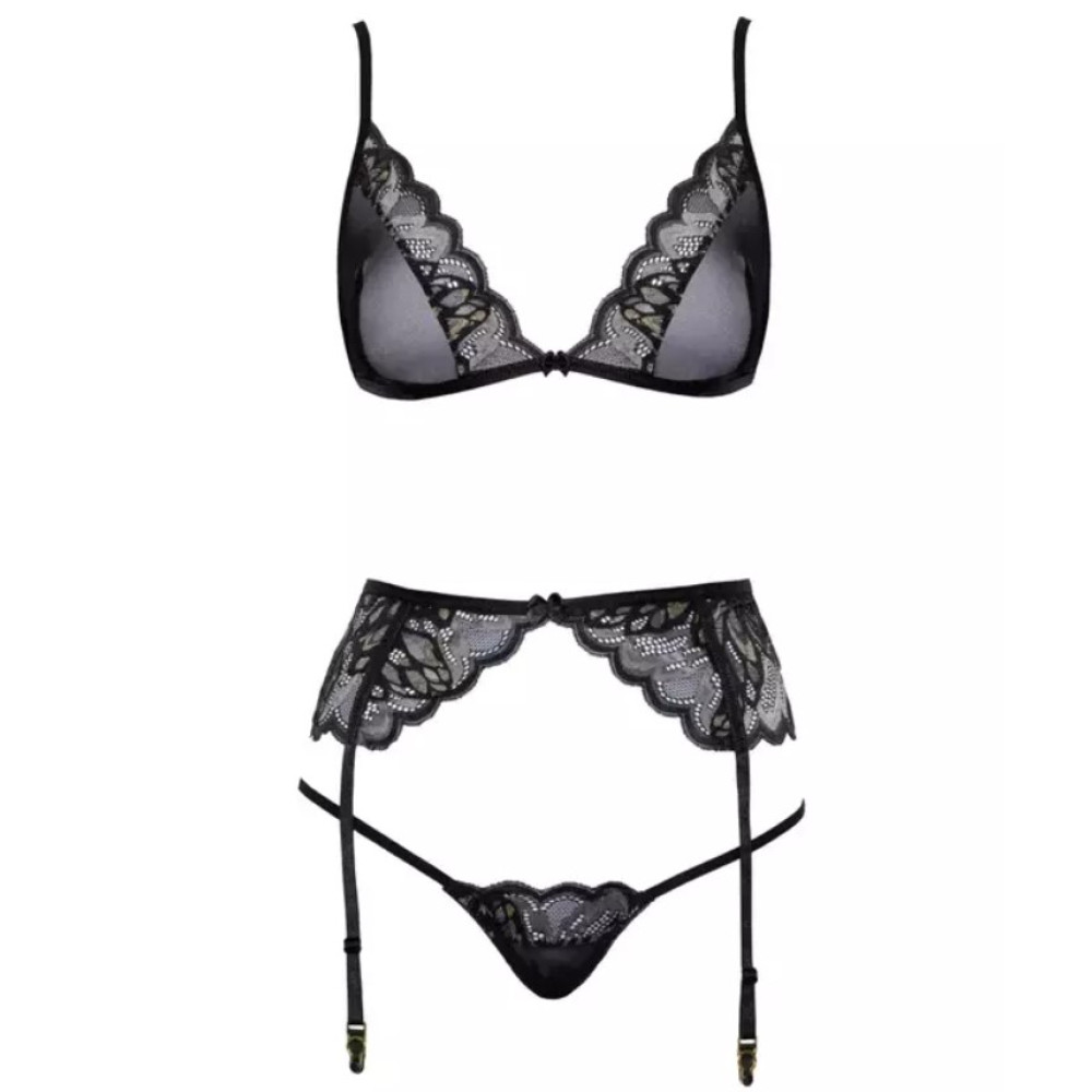 Комплект Suspender L/XL от Kissable, фото №3 — секс шоп Украина, NO TABOO