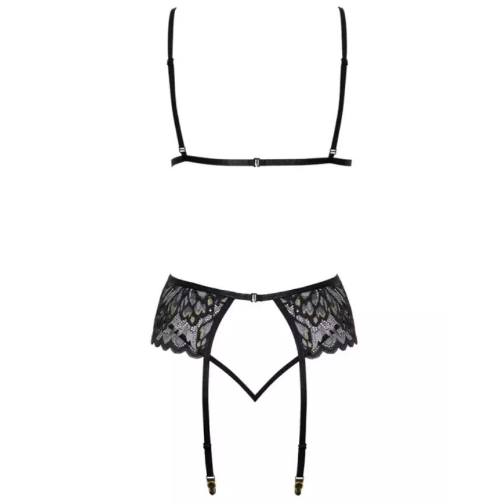 Комплект Suspender L/XL от Kissable, фото №4 — секс шоп Украина, NO TABOO