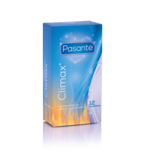 Латексные резинки Pasante Climax, 12 шт - No Taboo