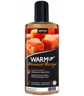 Масло для массажа согревающее и съедобное WARMup Caramel 150ml - No Taboo