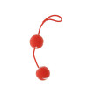 Вагинальные шарики красные Marbelized DUO BALLS фото №1 — секс игрушки: Украина, NO TABOO