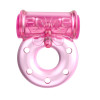 Эрекционное кольцо Vibro Ring розовое с вибрацией фото №3 — секс игрушки: Украина, NO TABOO