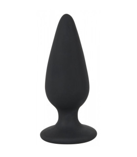 Анальная пробка черная Medium Velvets Heavy - No Taboo