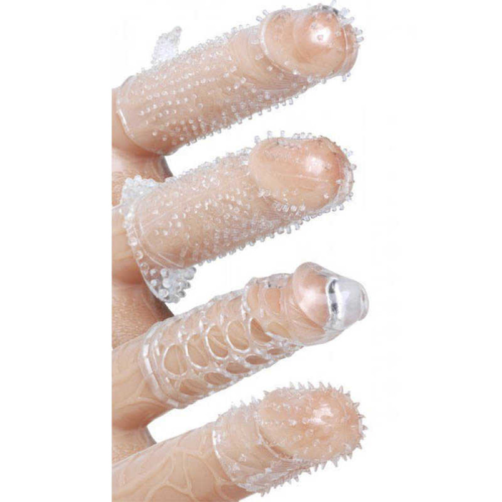 Набор из 4 насадок на член Pleasured Penis Enhancement фото №2 — секс игрушки: Украина, NO TABOO