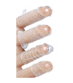 Набор из 4 насадок на член Pleasured Penis Enhancement - No Taboo