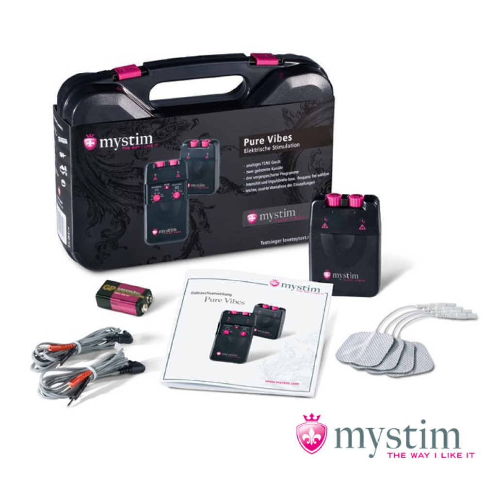 Аналоговый электростимулятор Mystim E-Stim Pure Vibes, фото №0 — секс шоп Украина, NO TABOO