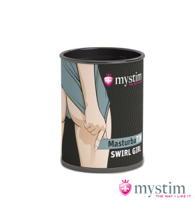 Минимастурбатор мужской Mystim MasturbaTIN Swirl Girl Waves - No Taboo