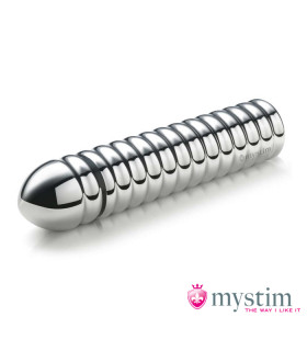 Фаллоимитатор для электросекса, рельефный Mystim 20 х 4.5 см - No Taboo