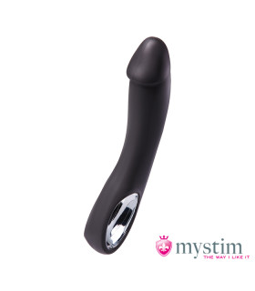 Фалоімітатор-електростимулятор Mystim, чорний, 27 х 4.5 см - No Taboo