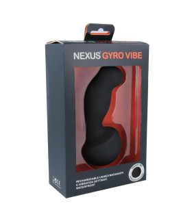 Массажер простаты с вибрацией Nexus черный, 15 х 4.5 см - No Taboo