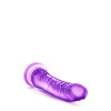 Фаллоимитатор реалистичный Blush на присоске, фиолетовый, 20 х 4 см фото №3 — секс игрушки: Украина, NO TABOO