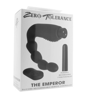 Масажер простати Zero Tolerance чорний, 10 х 2.2 см - No Taboo