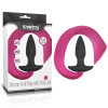 Анальная пробка-хвост Lovetoy черно-розовая, 10 х 3.5 см фото №1 — секс игрушки: Украина, NO TABOO