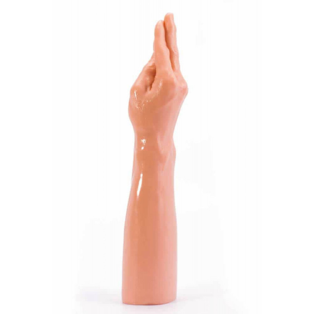 Рука для фистинга Lovetoy бежевая, 36 х 8 см фото №3 — секс игрушки: Украина, NO TABOO