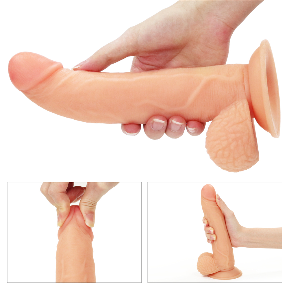 Страпон на турсиках с открытыми ягодицами Lovetoy, черный, бежевый, 21.5 х 4.5 см фото №5 — секс игрушки: Украина, NO TABOO