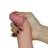 Вибратор реалистичный на присоске с пультом управления Lovetoy бежевый, 20 х 4.5 см фото №2 — секс игрушки: Украина, NO TABOO