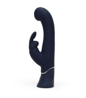 Вибратор-кролик для точки G, черный, Fifty Shades Of Grey, 24 х 3.8 см - No Taboo