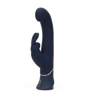 Вибратор-кролик для точки G, черный, Fifty Shades Of Grey, 24 х 3.8 см - No Taboo