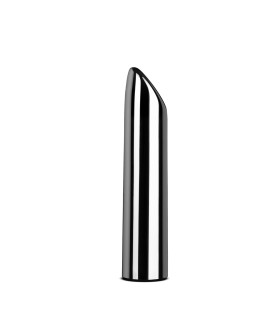 Вибропуля The Realm Rechargeable Bullet Silver, 10 х 2 см - No Taboo