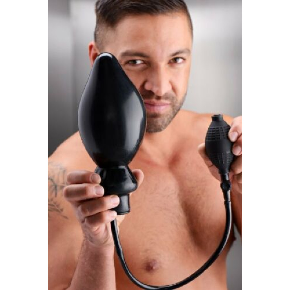 Анальная пробка с накачкой Expand XL Inflatable Anal Plug фото №3 — секс игрушки: Украина, NO TABOO