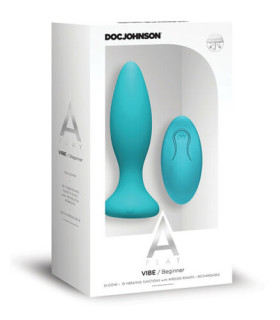 Анальная пробка с вибрацией на пульте управления Vibe Beginner Vibrating Butt Plug - No Taboo
