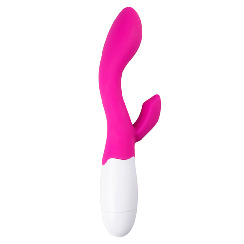 Вибратор с клиторальным отростком EasyToys Lily Vibrator - Pink фото №0 — секс игрушки: Украина, NO TABOO