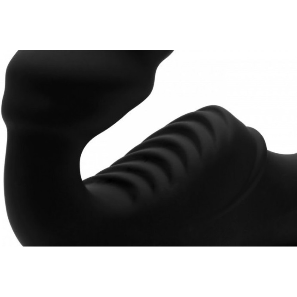 Безремневой страпон с вибрацией на пульте куправления Pro Rider Strapless Strap-on Vibrator фото №2 — секс игрушки: Украина, NO TABOO