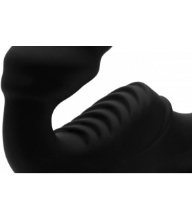 Безремневой страпон с вибрацией на пульте куправления Pro Rider Strapless Strap-on Vibrator - No Taboo
