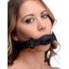 Кляп полый силикон Hollow Silicone Gag, фото №1 — секс шоп Украина, NO TABOO