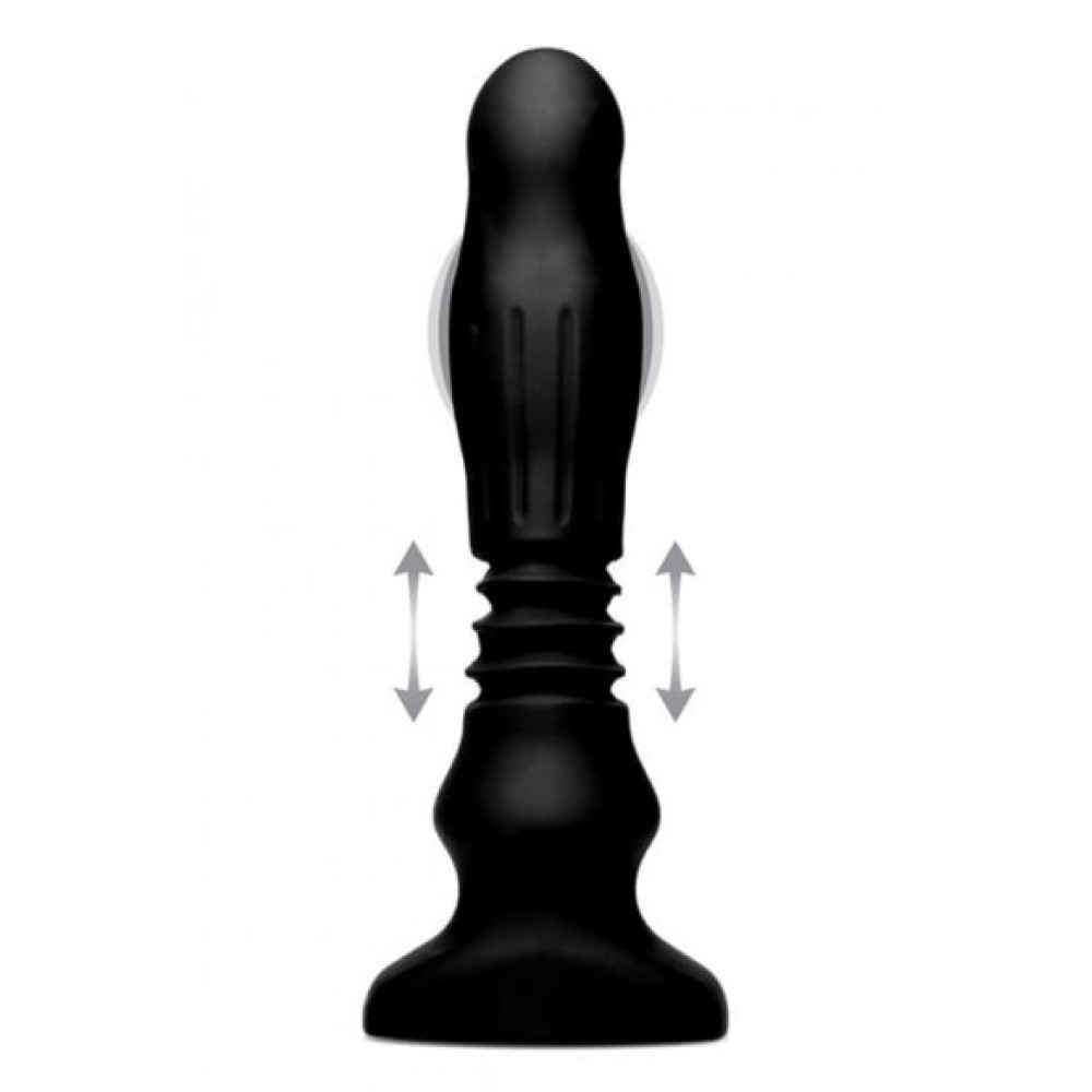 Аналная пробка с вибрацией на пульте управления Thunderplug Thrusting & Vibrating фото №3 — секс игрушки: Украина, NO TABOO
