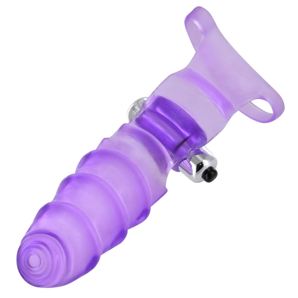 Вибронасадка на палец для точки G Finger Banger G-spot Finger Vibrator фото №2 — секс игрушки: Украина, NO TABOO