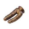 Фаллоимитатор двойной Chisa Dick Cumming на присоске, 18 х 3.5 и 16.5 х 3 см фото №4 — секс игрушки: Украина, NO TABOO
