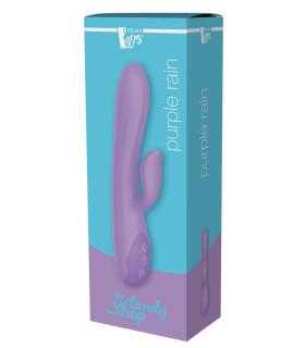 Вибратор-кролик Dream Toys Essentials фиолетовый, 22.8 х 4.4 см - No Taboo