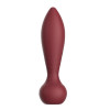 Анальный вибратор Dream Toys Romy с пультом, бордовый, 13.8 х 3.5 см фото №4 — секс игрушки: Украина, NO TABOO