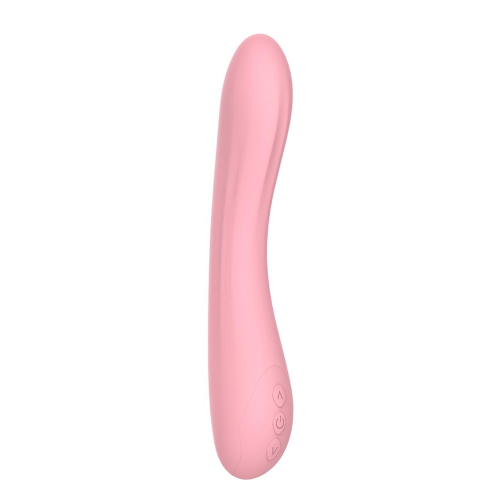 Вибратор Dream Toys Peach Party вагинальный, розовый, 22.8 х 4.4 см фото №3 — секс игрушки: Украина, NO TABOO