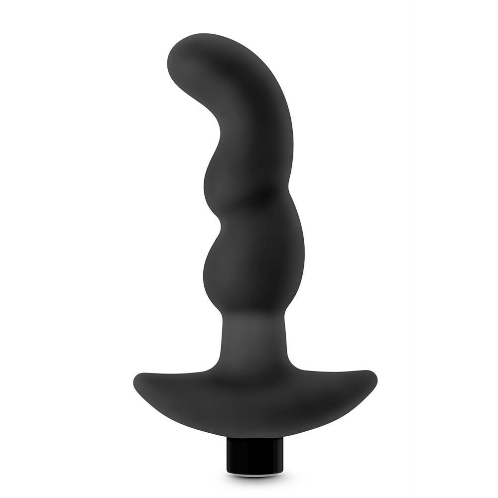 Массажер простаты Blush Anal Adventures с вибрацией, черный, 15.2 х 3.1 см фото №0 — секс игрушки: Украина, NO TABOO