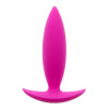 Анальная пробка Dream Toys из силикона, розовая, 9 см х 2.5 см фото №1 — секс игрушки: Украина, NO TABOO