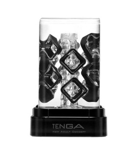 Мастурбатор Tenga Crysta Block прозрачный, 12 х 5 см - No Taboo