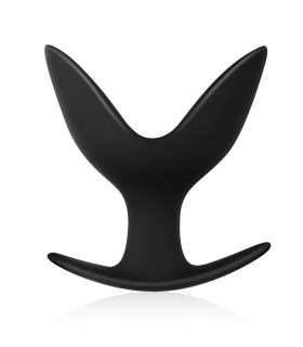 Анальна пробка-розширювач BUTTR Hook Anchor силіконова, чорна, 11 х 9.8 см - No Taboo