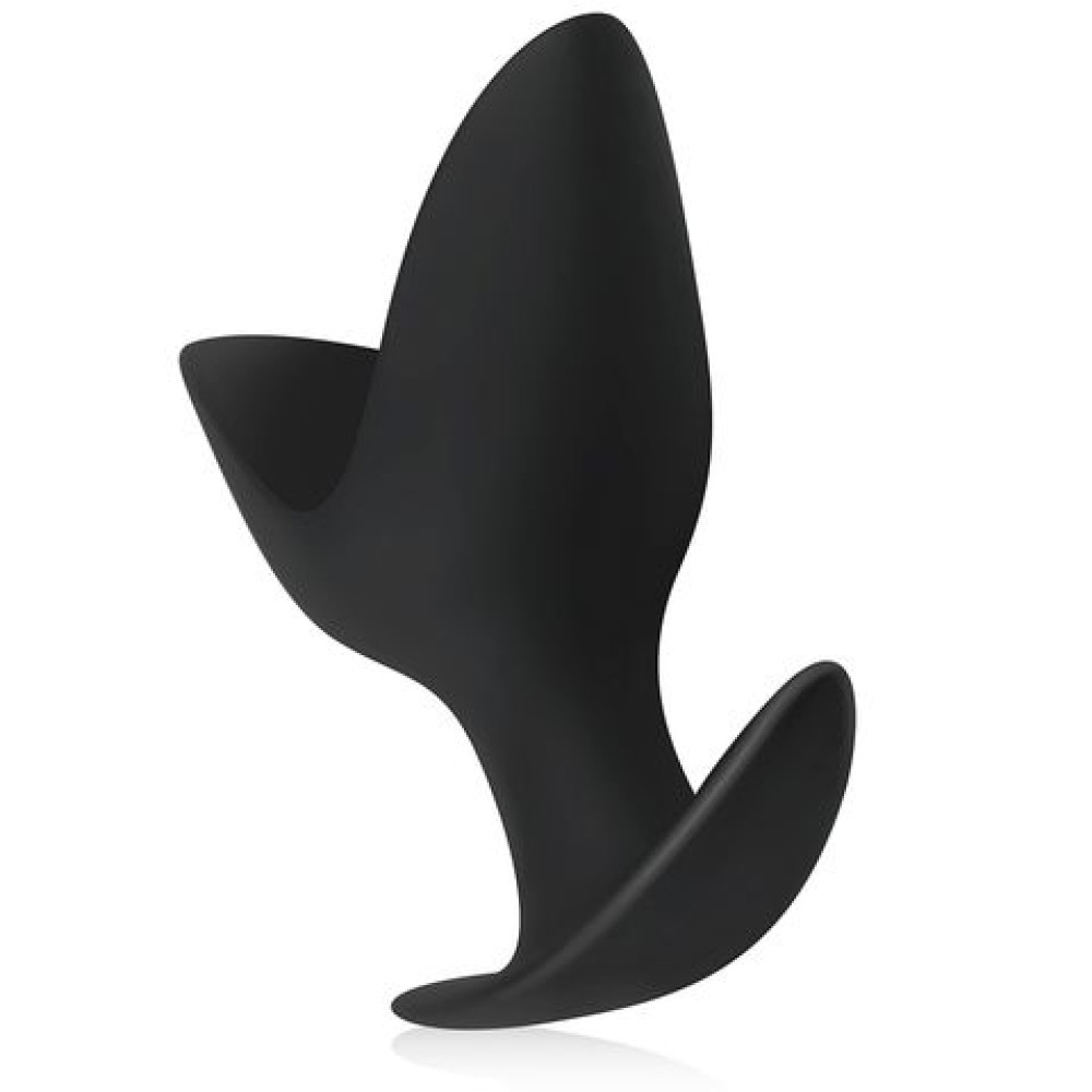 Анальная пробка-расширитель BUTTR Hook Anchor силиконовая, черная, 11 х 9.8 см фото №4 — секс игрушки: Украина, NO TABOO